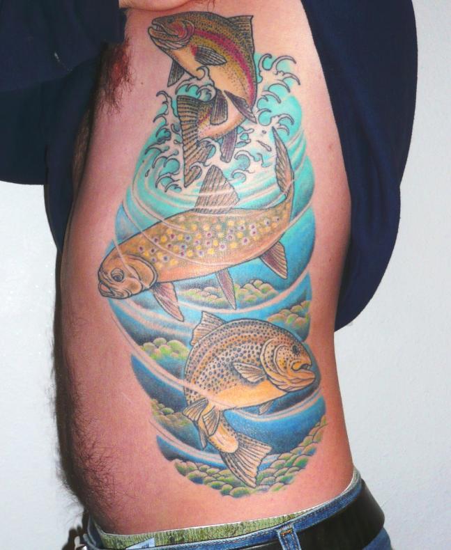 30 Tattoos For Die-hard Fishermen - Wide Open Spaces