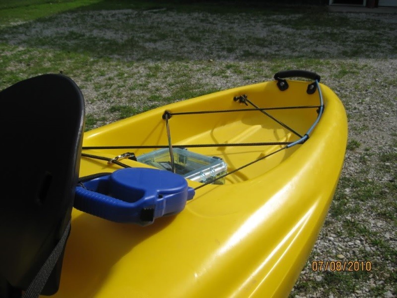 DIY Kayak Fishing Anchor Using Retractable Dog Leash - Wide Open