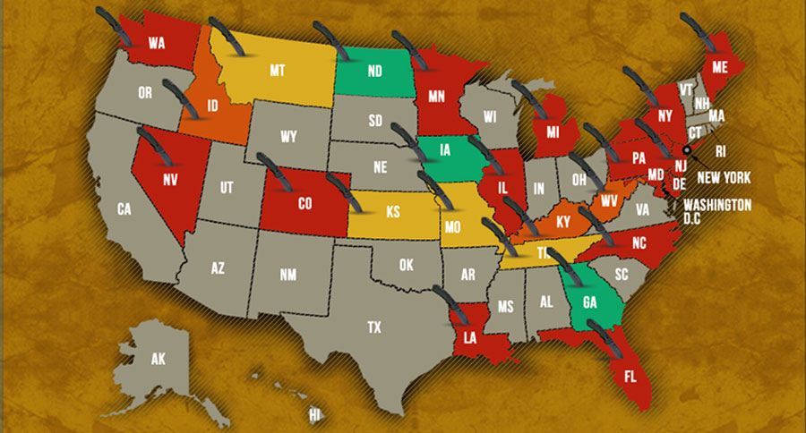 This Infographic Explains the Knife Laws in All 50 States - Wide Open ...