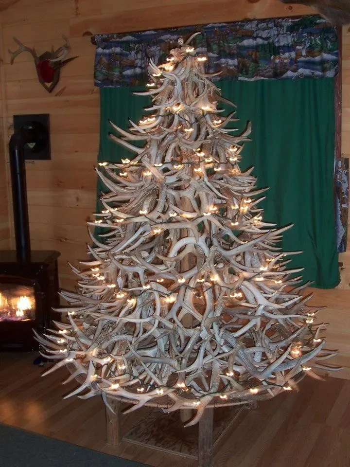 Antler on sale christmas tree