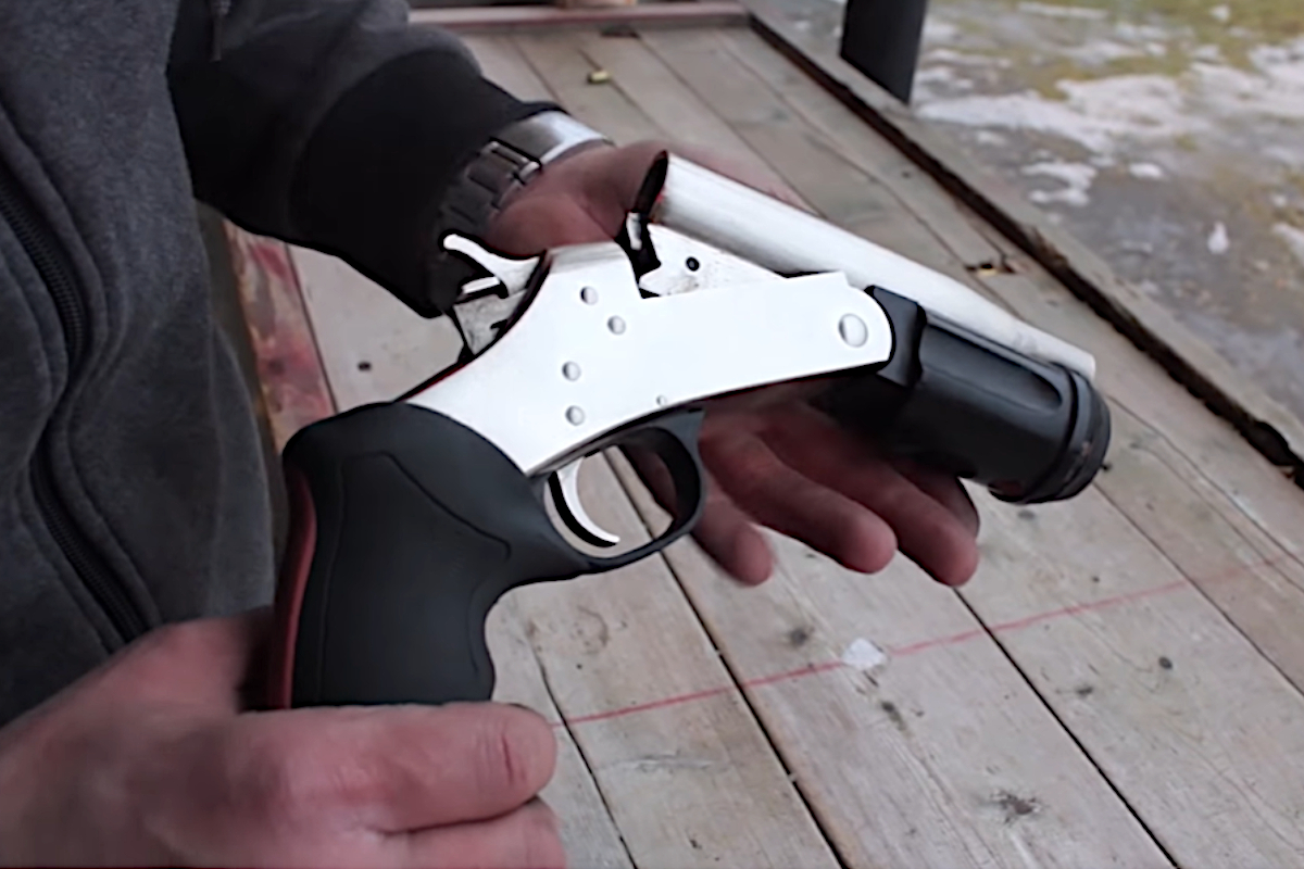 12-Gauge Shotgun Pistol is a Real Wrist Breaker - Wide Open Spaces