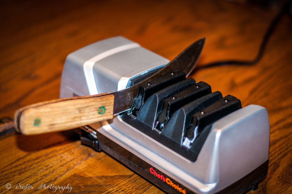 ChefsChoice Trizor XV model 15 knife sharpener