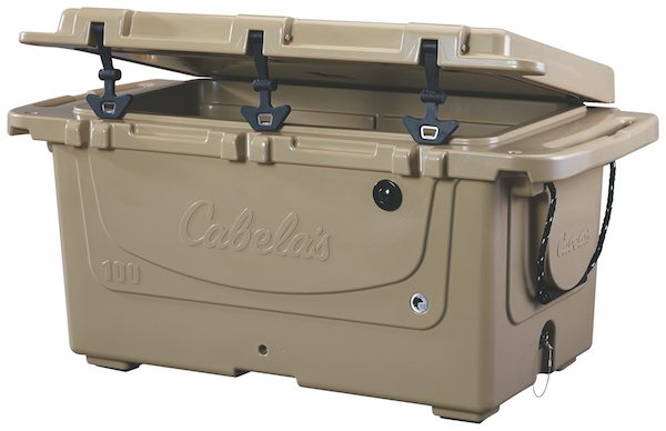 Cabela's orange hot sale cooler