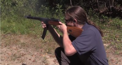 Firing the Historical PPSh-41 Burp Gun - Wide Open Spaces