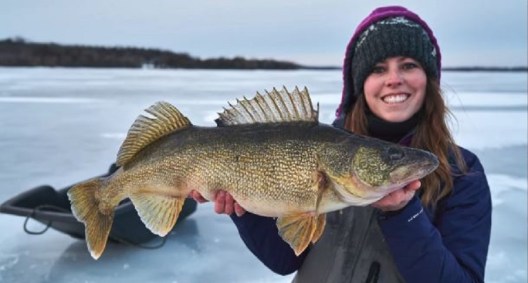 Video: Ashley Rae Ices The Walleye Of A Lifetime - Wide Open Spaces