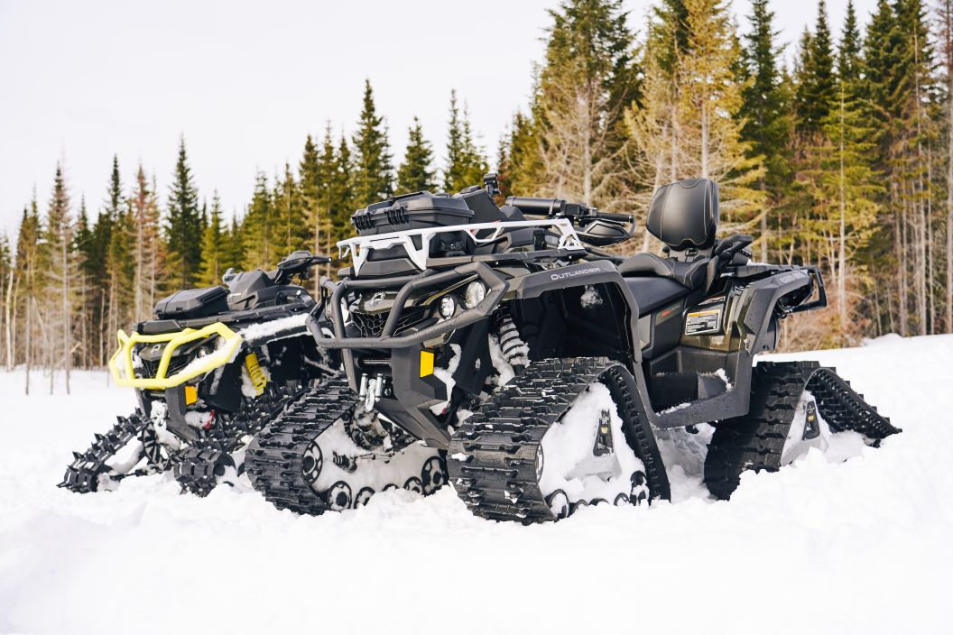 Can-Am's New Track System Absolutely Dominates the Snow - Wide Open Spaces