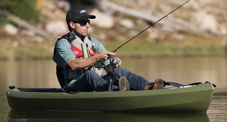 Fishing Angler Kayaks from Lifetime