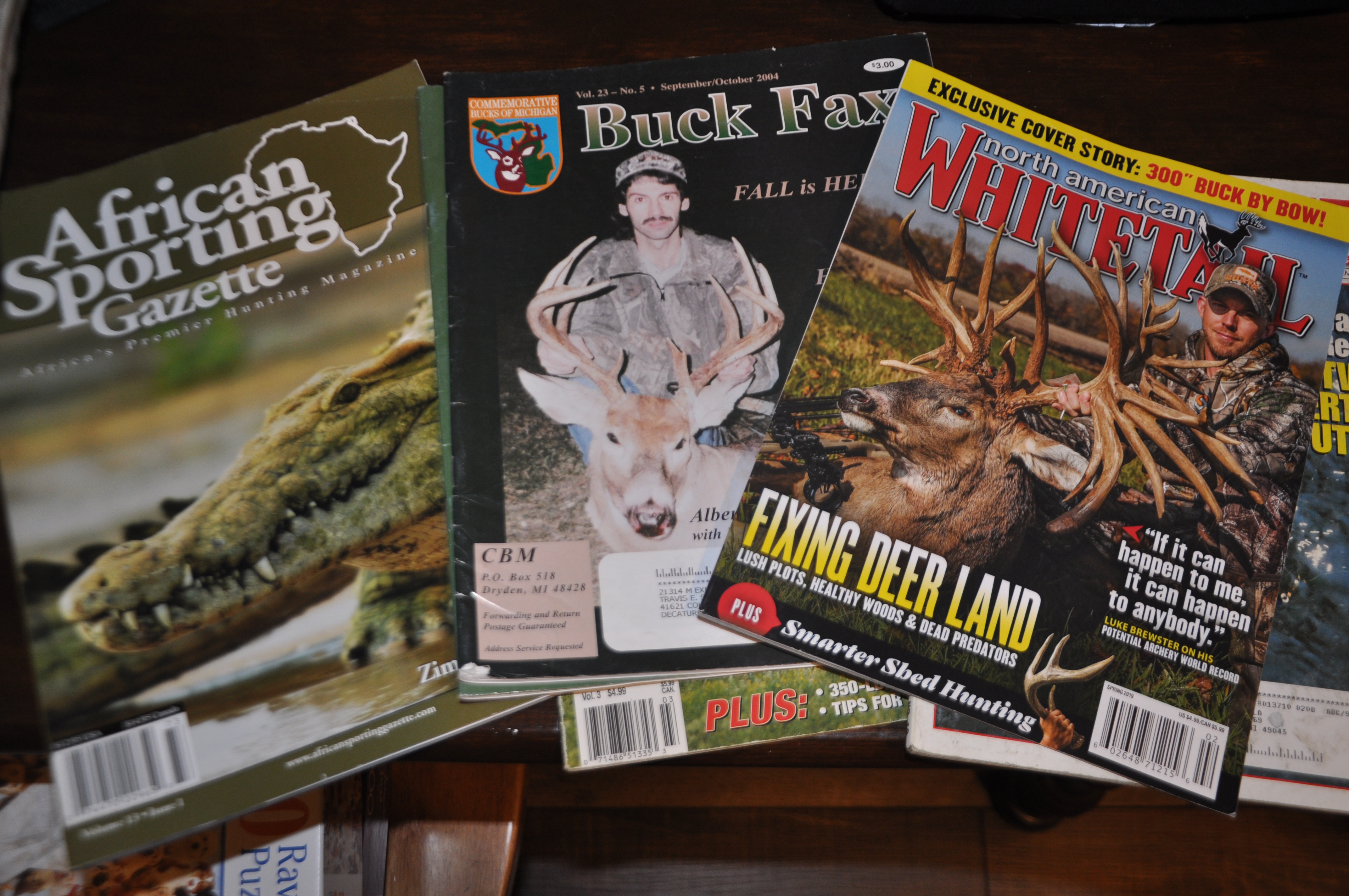 Hunting and Fishing Magazines