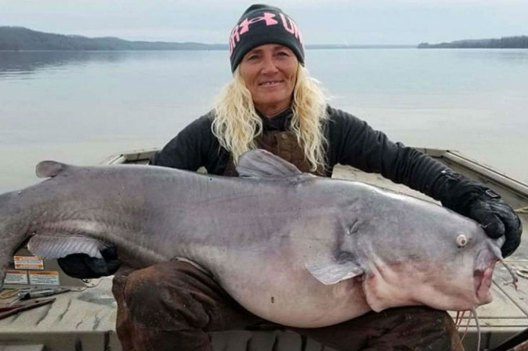 Flashback to the Tennessee Woman Landed the Catfish of a Lifetime ...