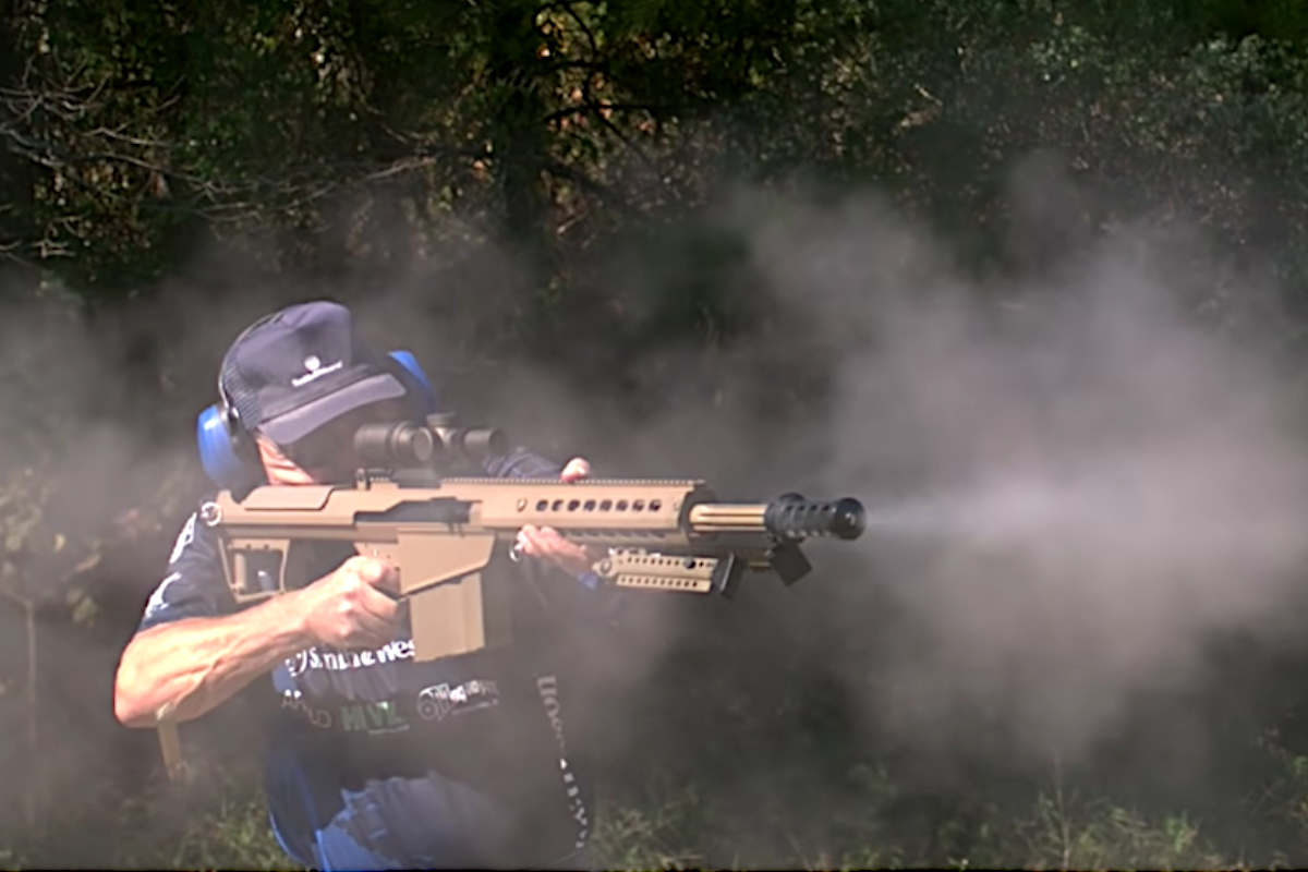 First Time Shooting The 50 CAL! - Barrett M82A1 .50 BMG 