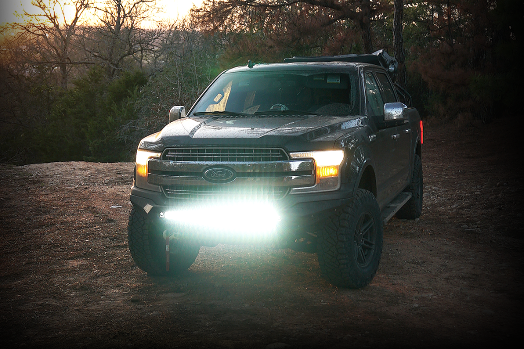 A.D.D. Bumpers Mounted Perfectly on Our F-150 Giveaway Truck