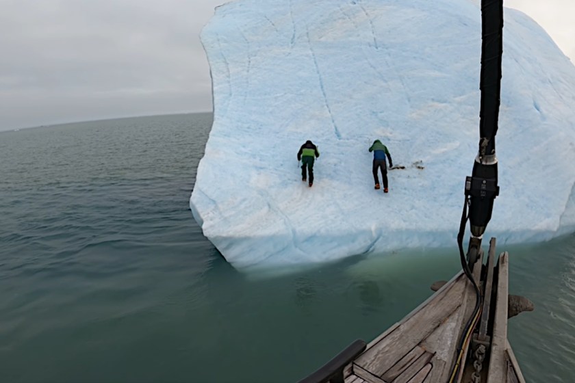 Climbers Try Summiting Iceberg, Only to Have It Flip Over - Wide Open ...