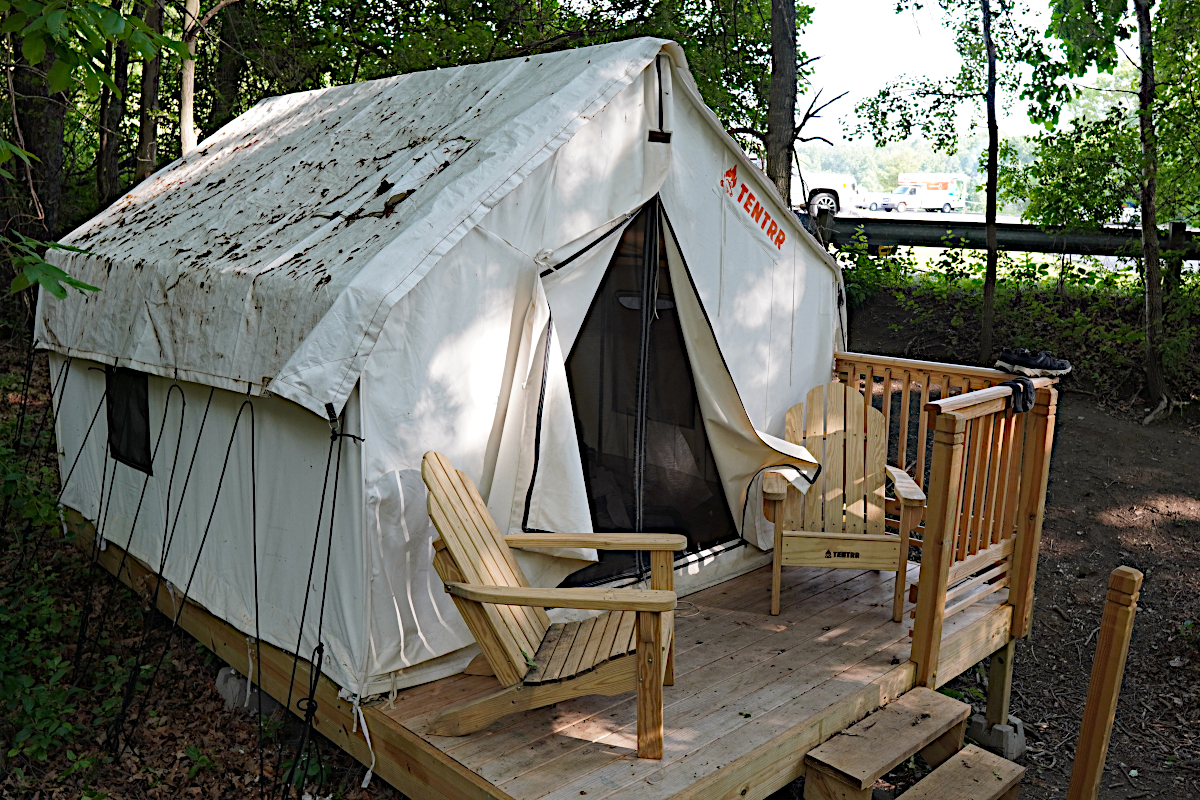 Camping with Tentrr at Michigan's Highland State Rec Area - Wide Open ...