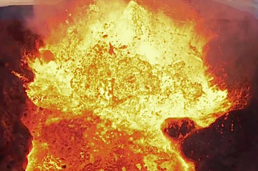 Volcanic Eruption Claims Drone That Flies Too Close to the Lava - Wide ...