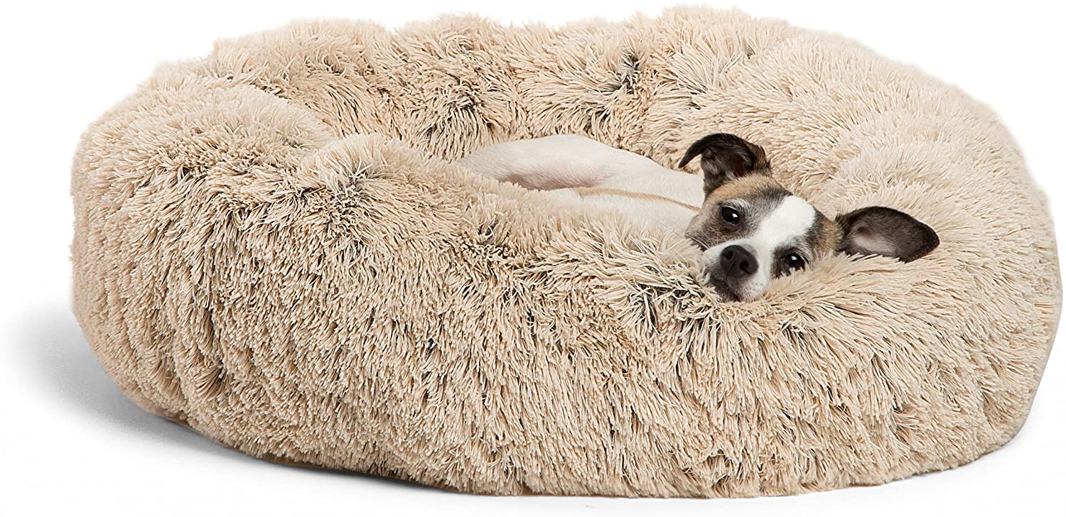 Calming fashion dog bed canada