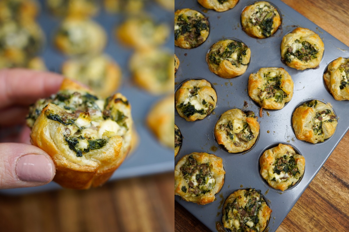 Super Easy Full Breakfast Casserole Muffins - Wide Open Spaces