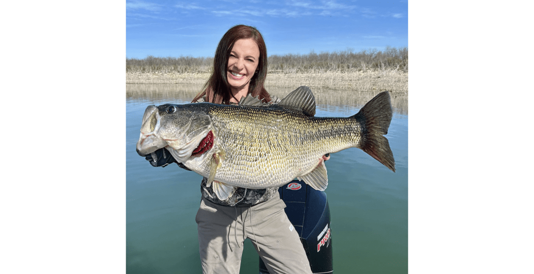 Lea Anne Powell Breaks World Record for 12-Pound Line Bass