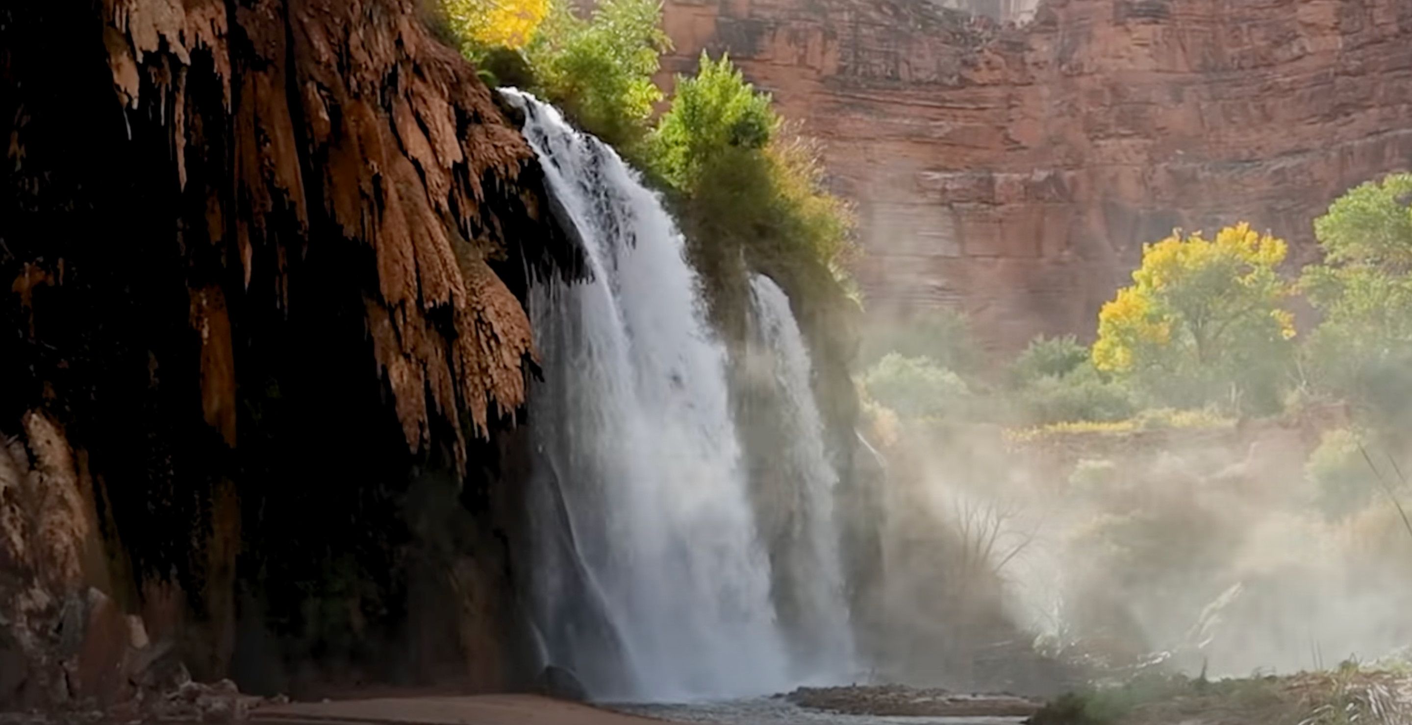 Dozens Of Hikers Fall Ill Near Grand Canyon's Scenic Waterfalls