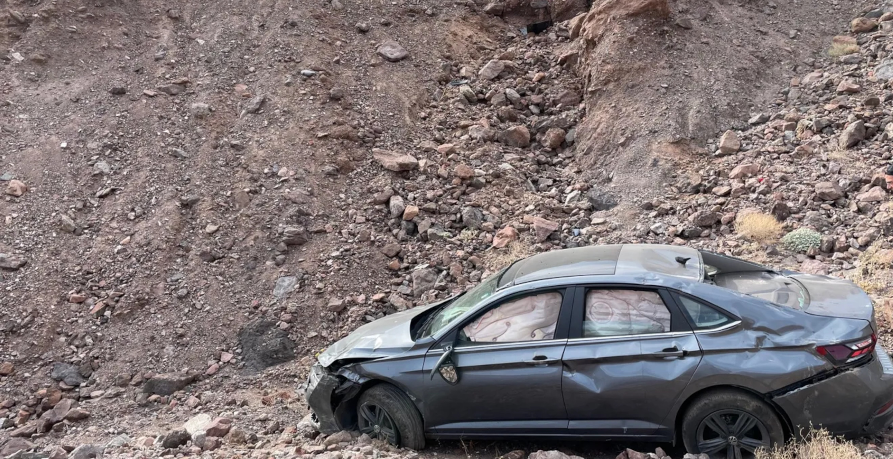 Hiker Dies At Death Valley After Driving Car Off Embankment During Heat Spell