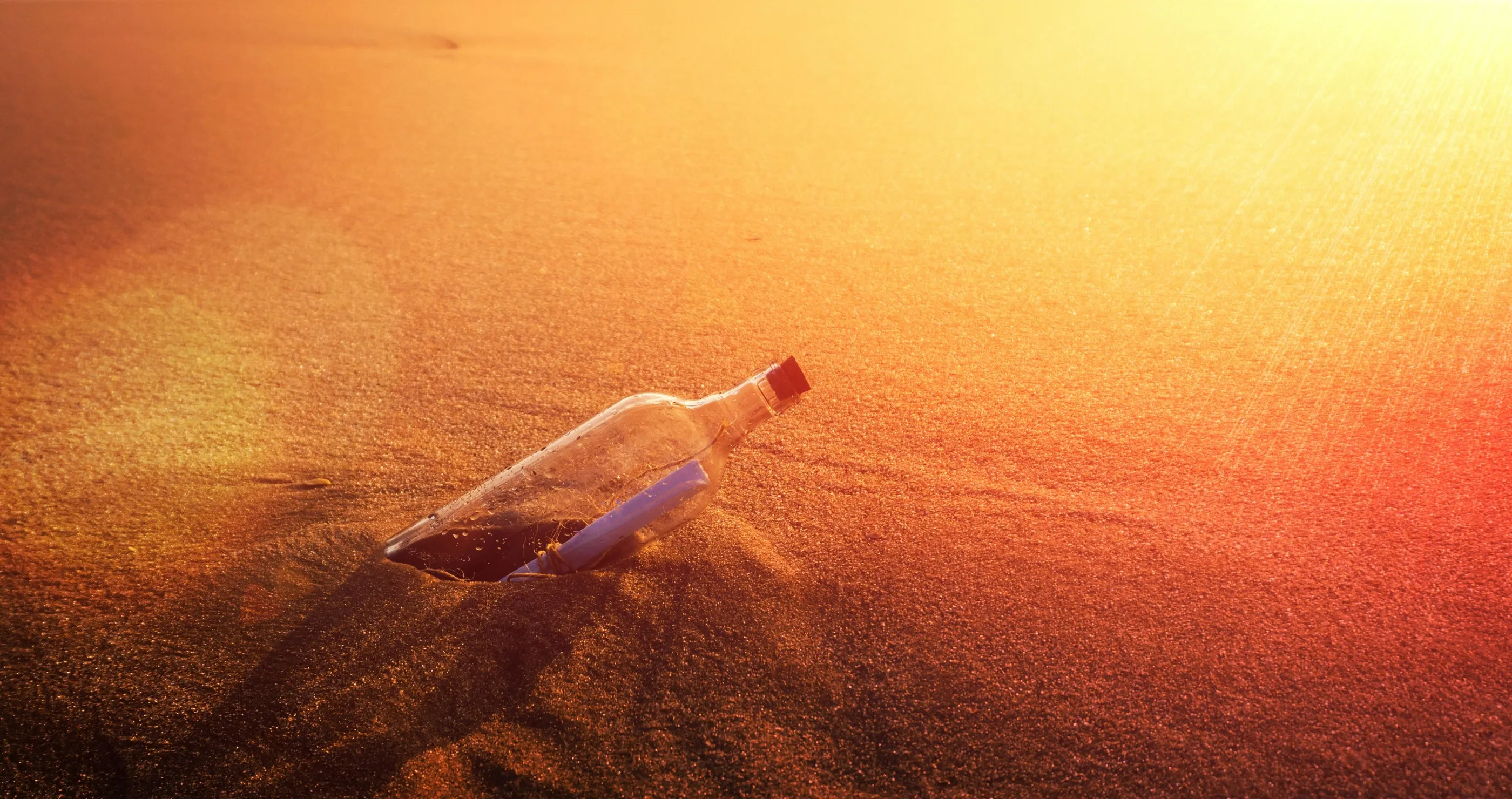 200 year old message in a bottle