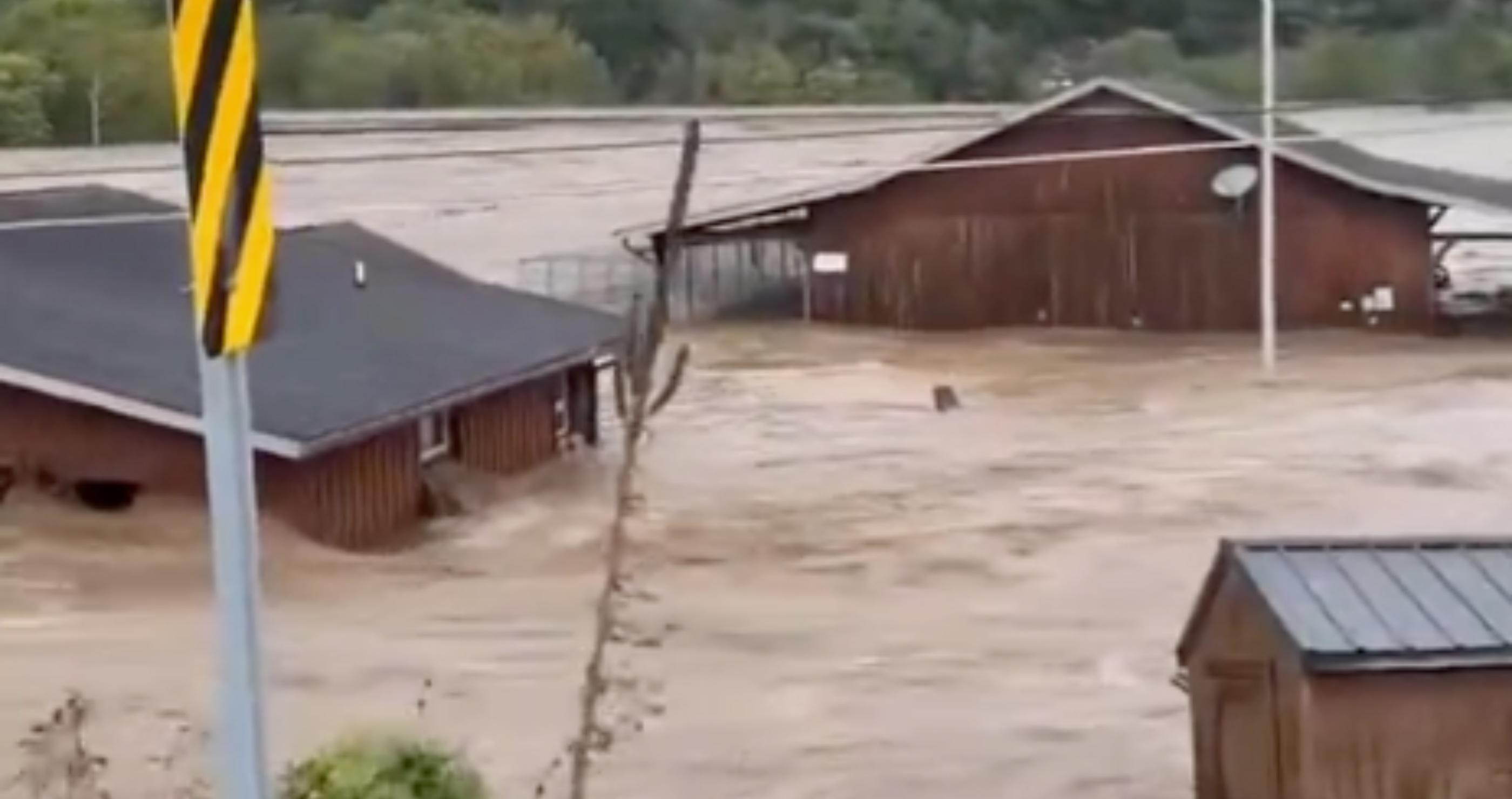 Hurricane Helene destroys North Carolina town