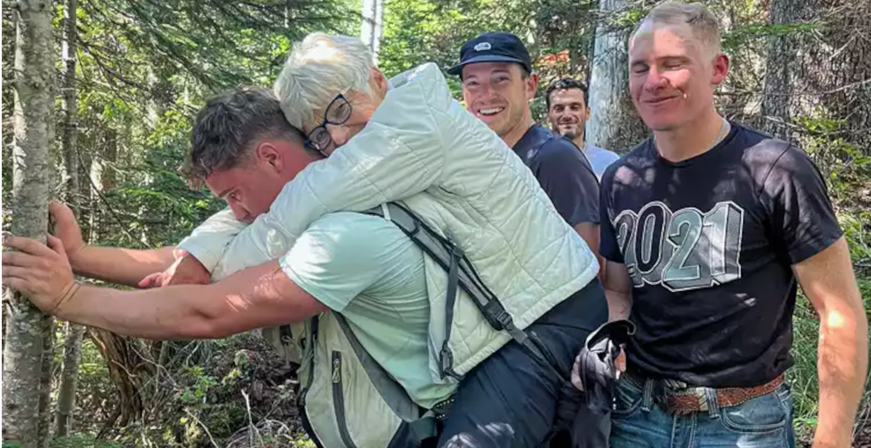 US Airman Carries Grandmother Down Mountain On His Back After She Breaks Her Leg