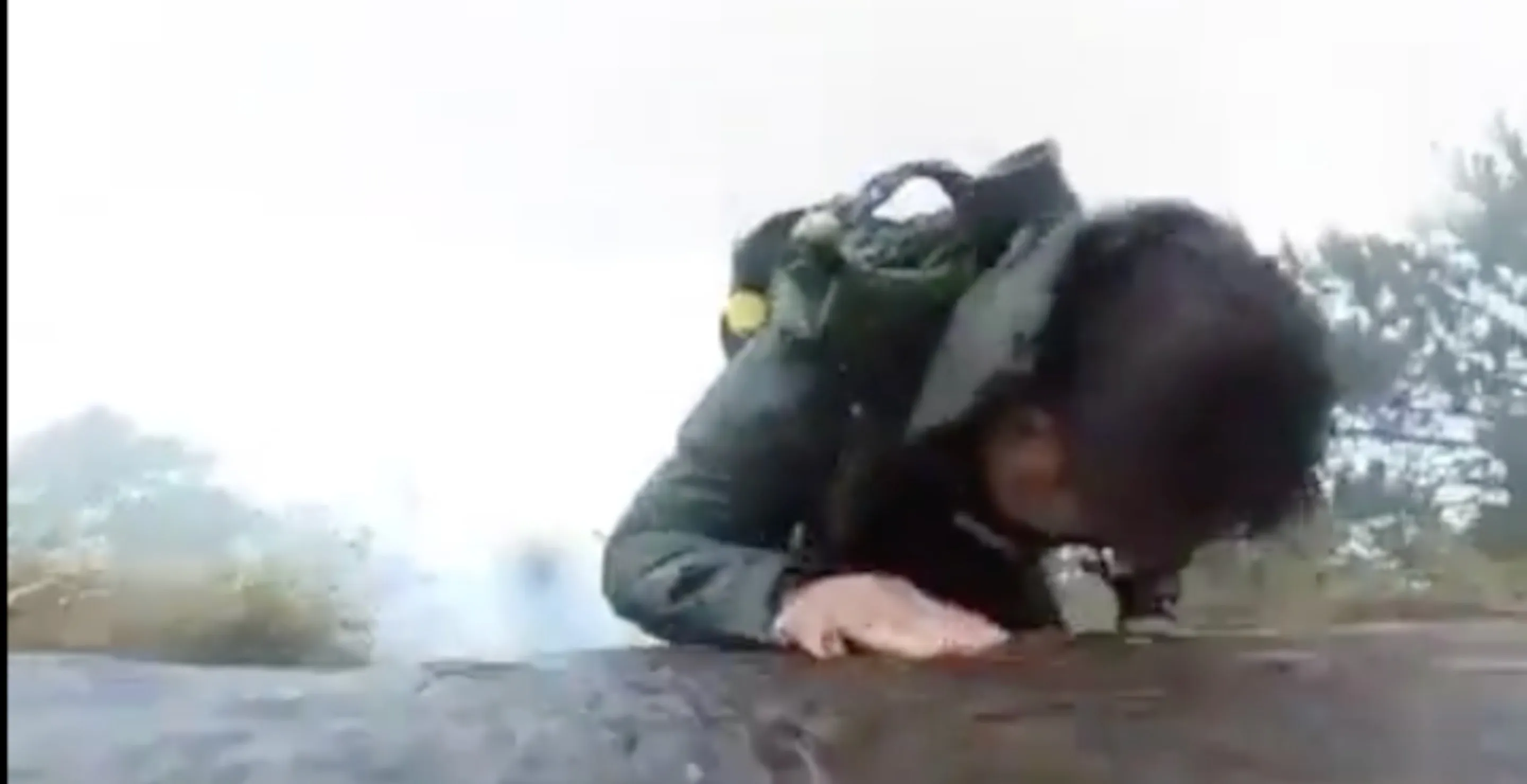 Viral-Video-Shows-Horrifying-Moment-Hiker-Slides-Off-Mountain-In-China