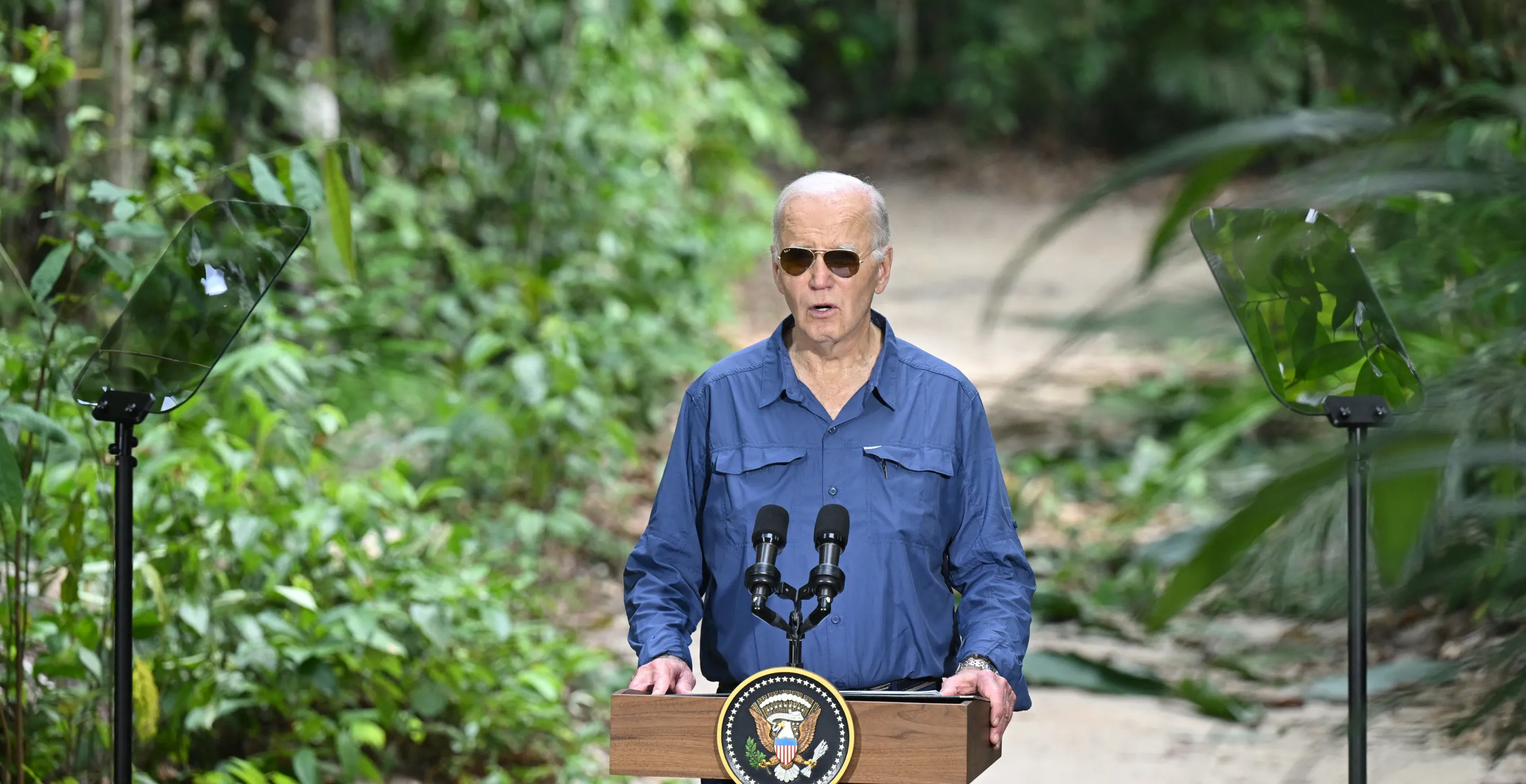 Joe Biden Just Made History With Latest Visit To The Amazon Rain Forest