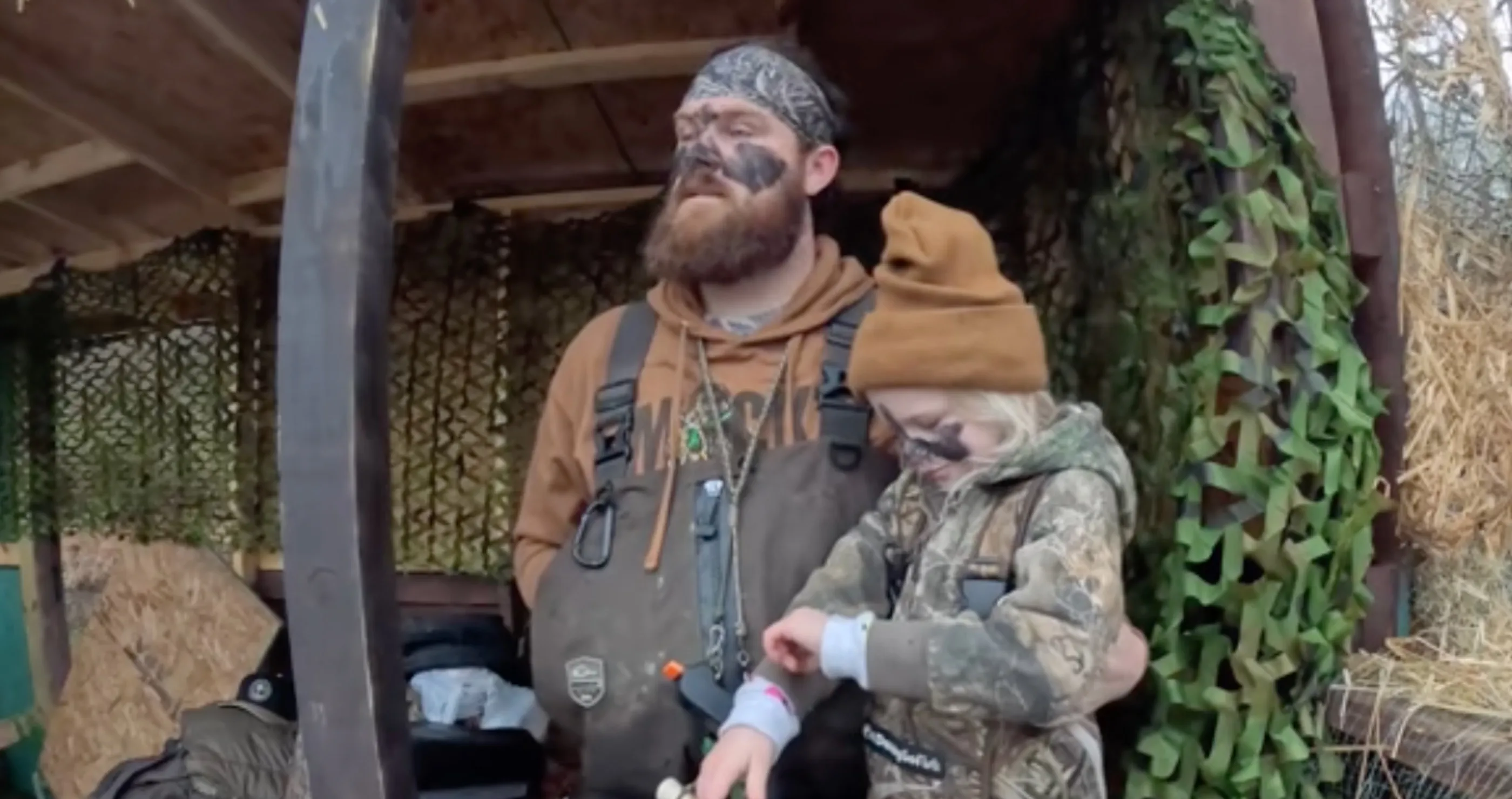 Duck Hunting Dad shares dating advice with daughter