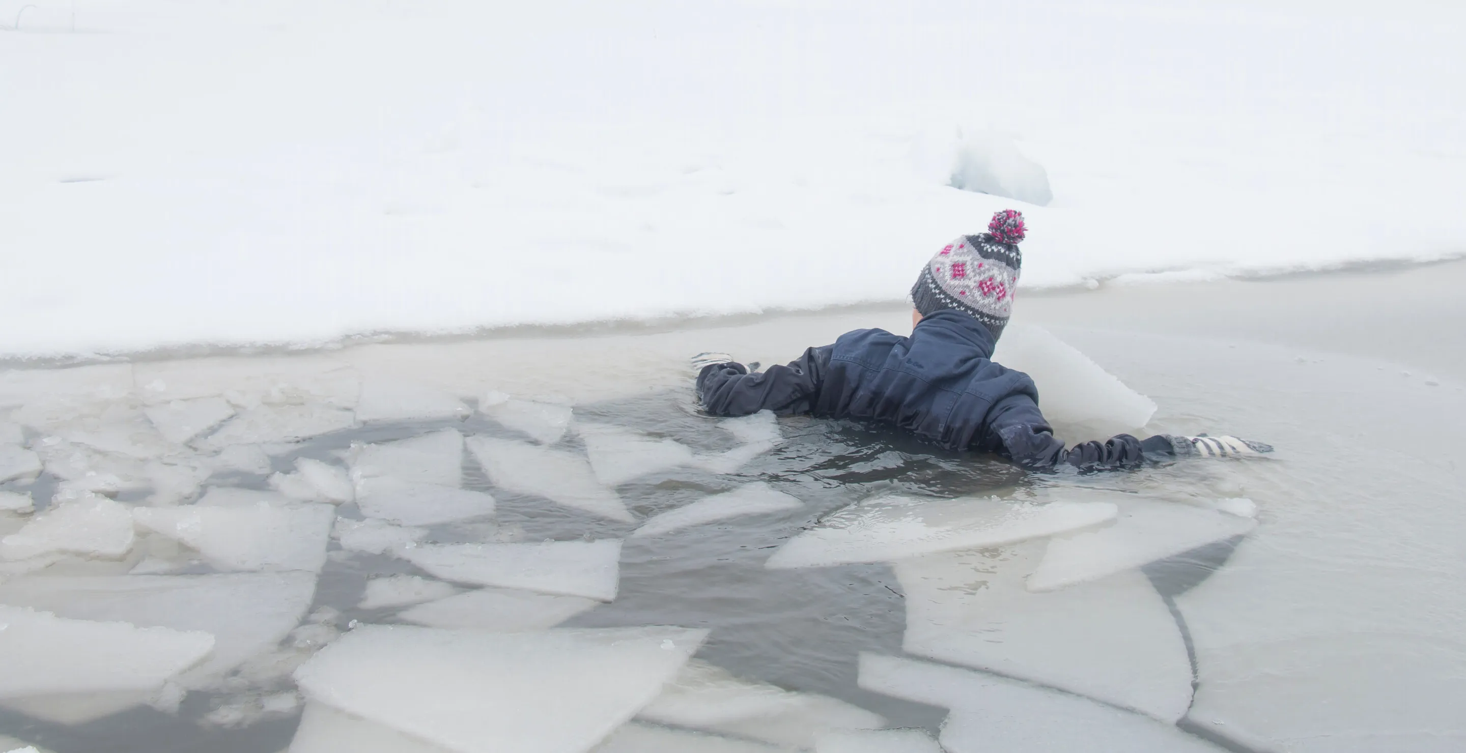 Man Dives Into Frigid Icy River In Vermont To Rescue Stranded Dog