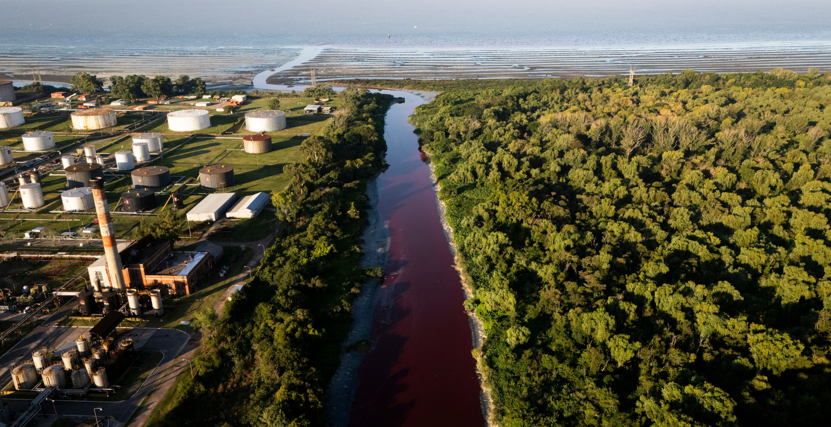 Argentina River Looks Like It Turned Red With Blood — What's Going On Here