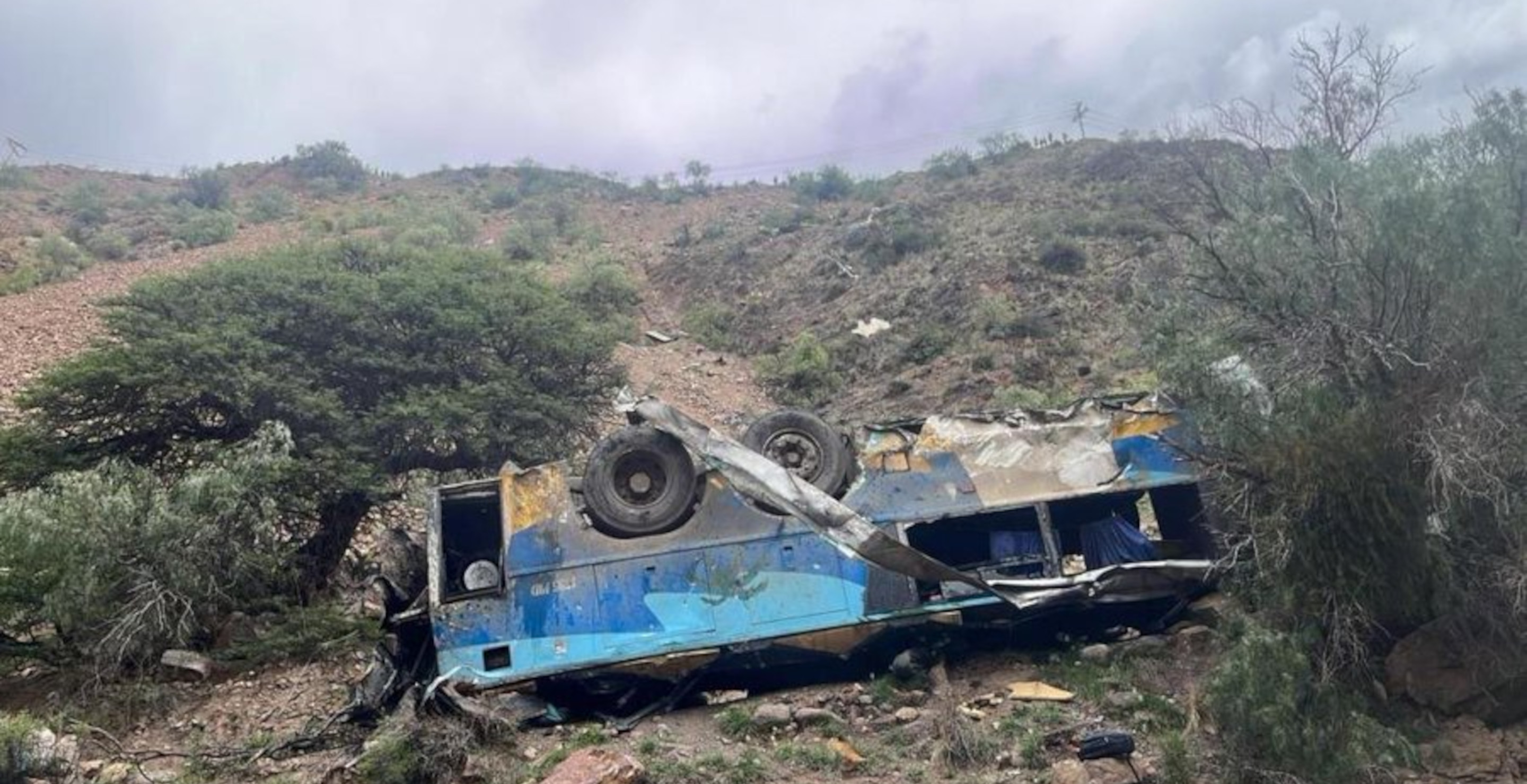 Bus Crashes Off 2,625 Foot Ravine, Killing At Least 30 People