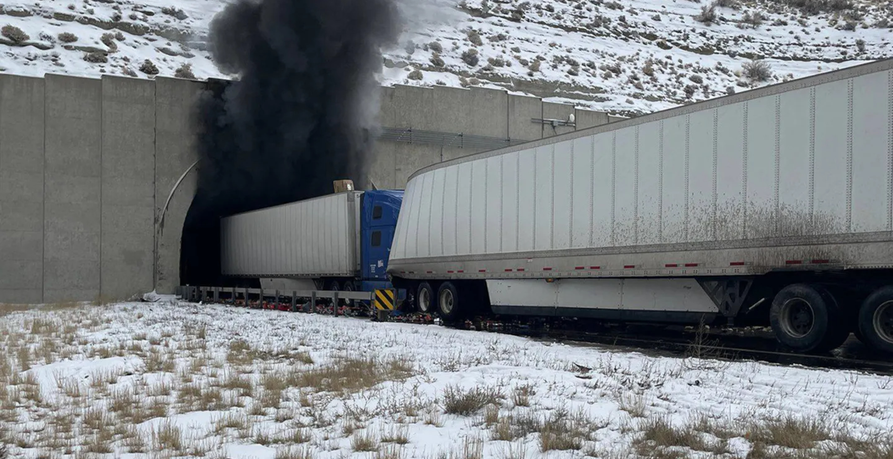 Fiery Pileup Inside Highway Tunnel Kills At Least Two, Shuts Down Interstate