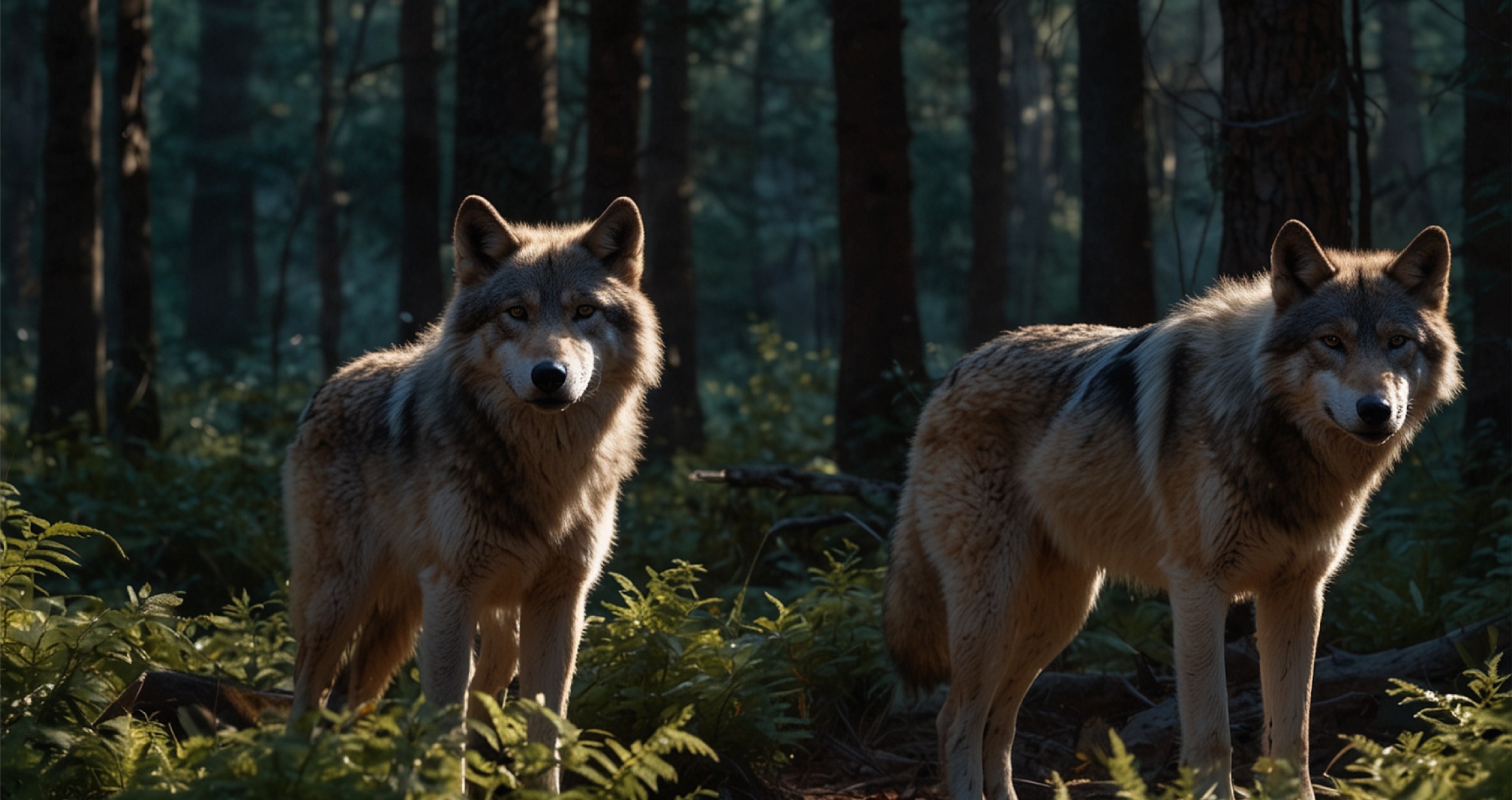 Miss North Carolina surrounded by wolf pack